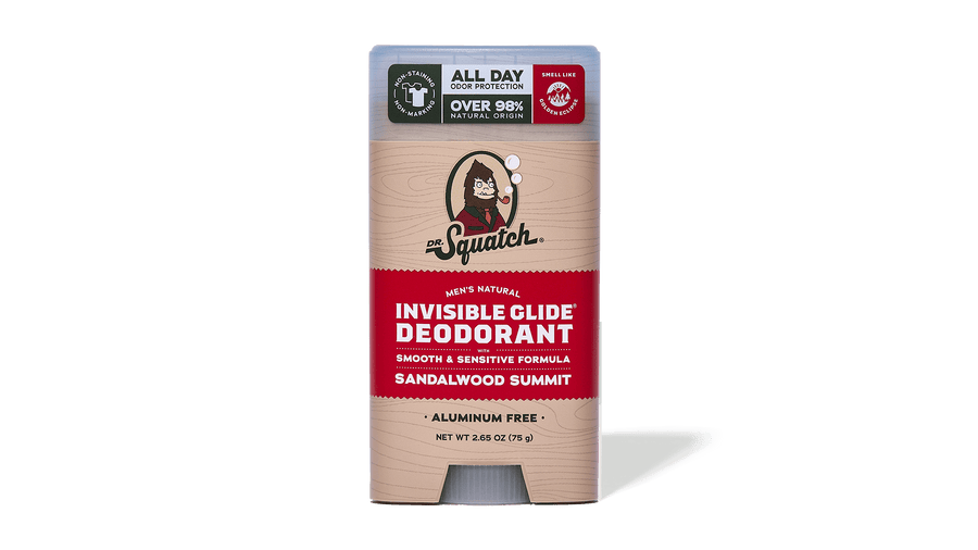 Sandalwood Summit Invisible Glide Deodorant - Clean Active Carry