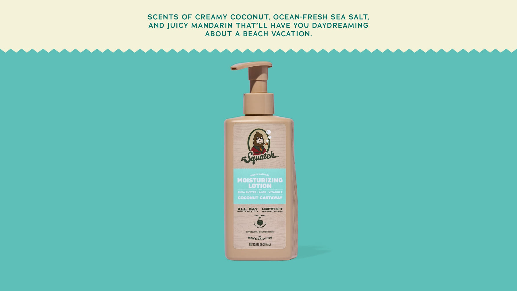 Coconut Castaway Lotion - Daily Comfort Routine