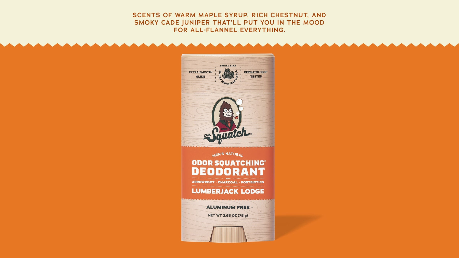 Lumberjack Lodge Deodorant - Travel Clean Carry