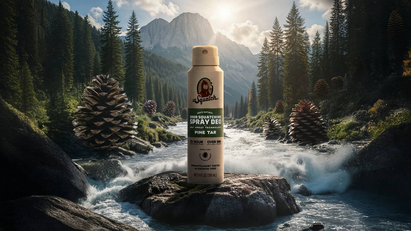 Pine Tar Spray Deodorant - Premium Daily Fresh