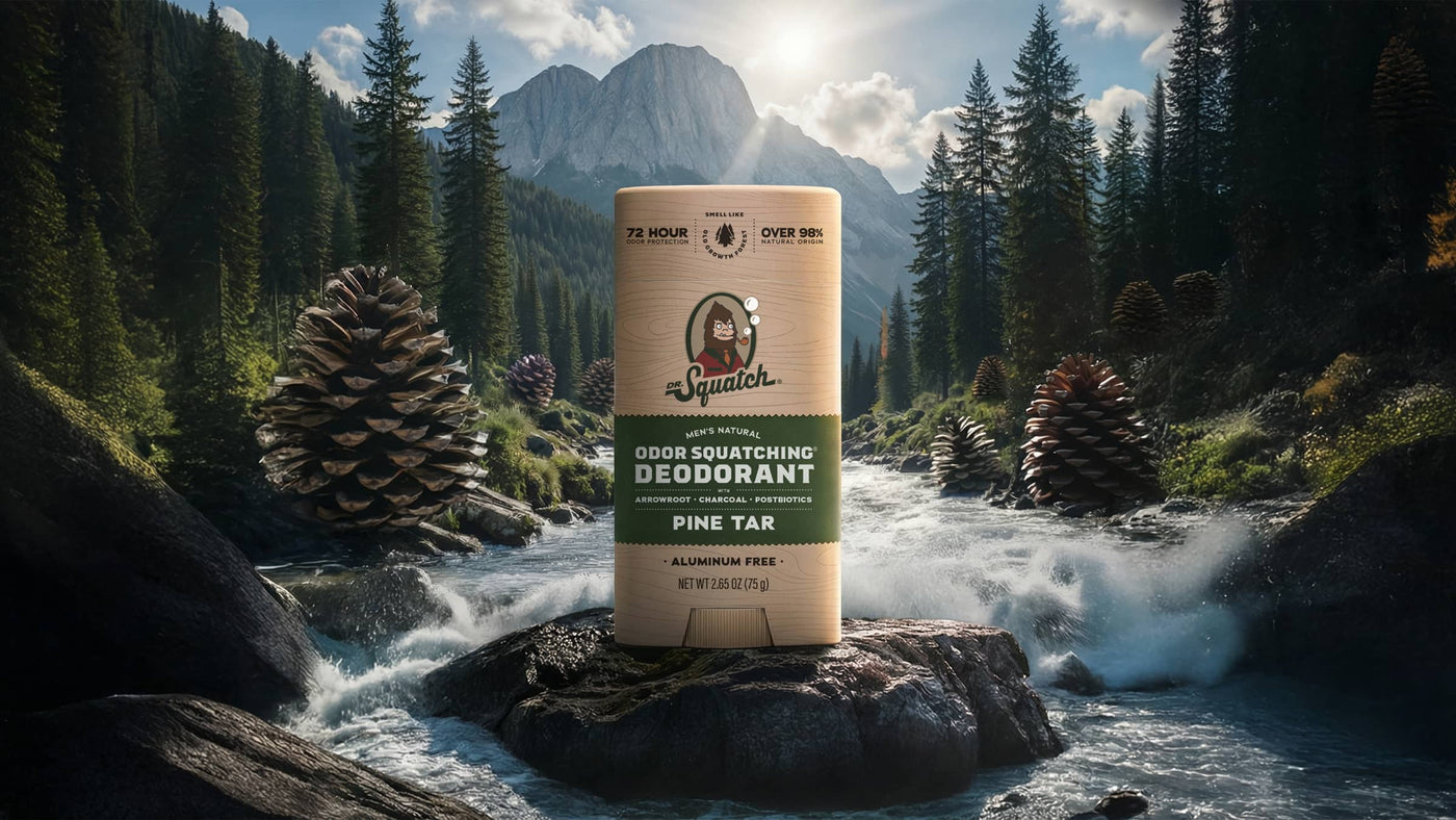 Pine Tar Deodorant - Smooth Daily Glide