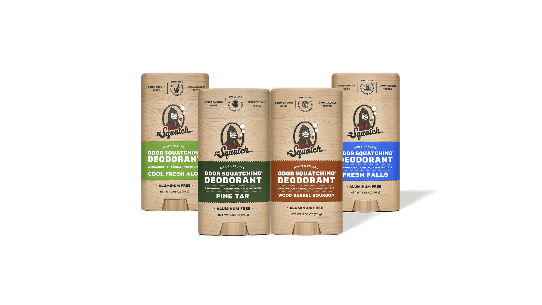 Deodorant 4-Pack - Outdoor Collector Rotation