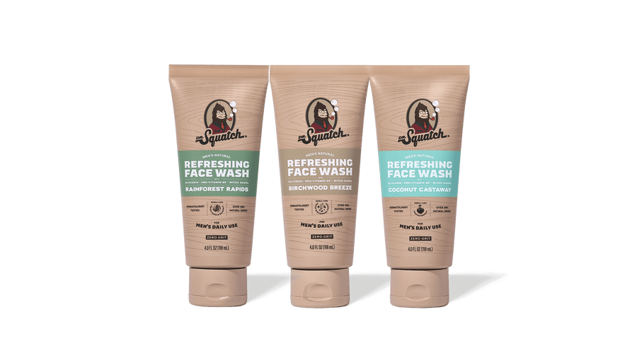 Face Wash 3-Pack - Gift Travel Set