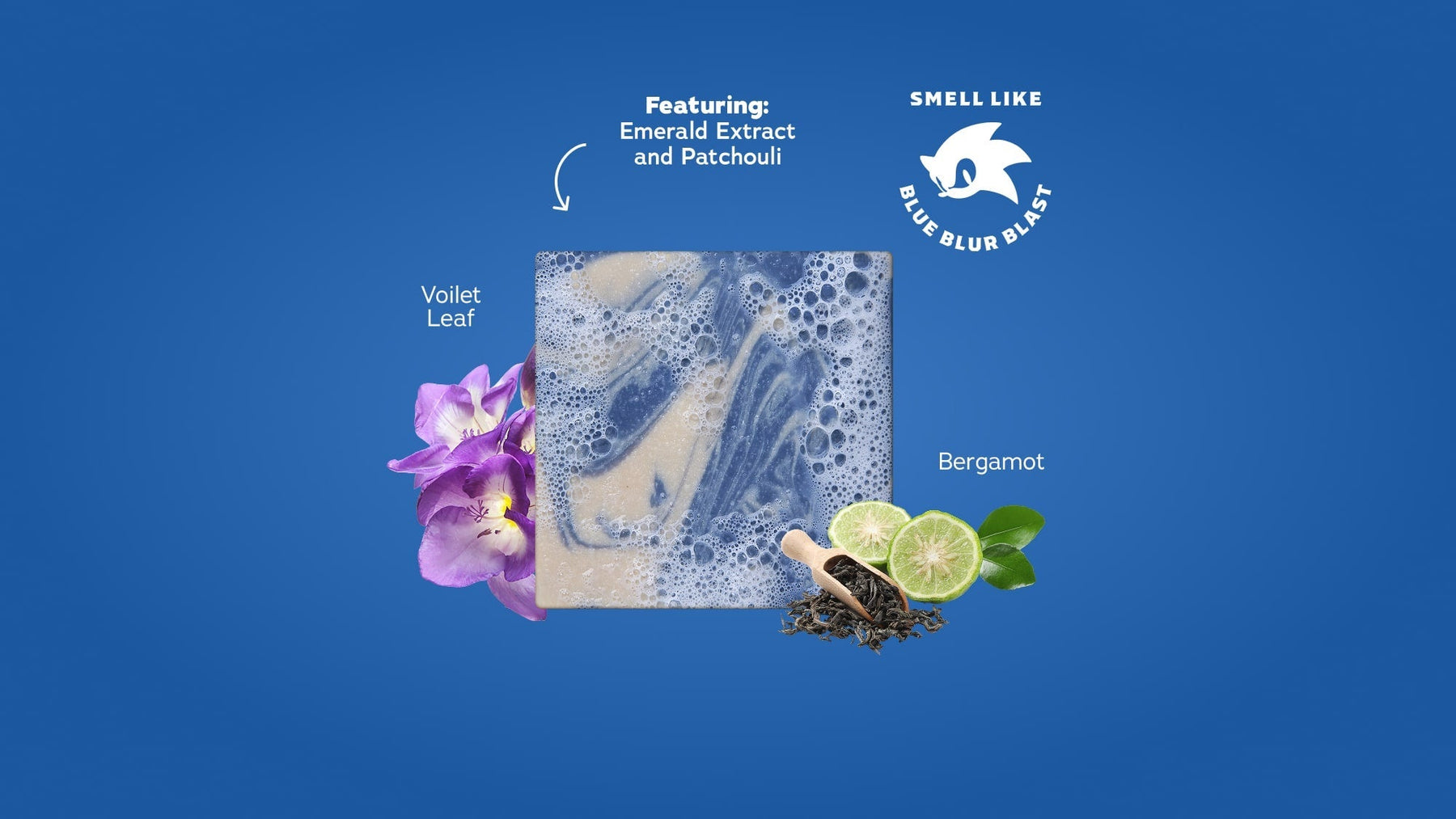 Sonic Speed Bar Soap - Outdoor Shower Lather